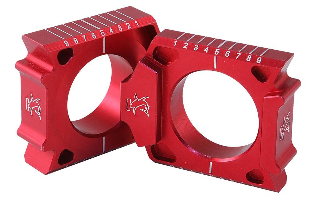 Honda CRF250X/CRF450X/CRF250R/CRF450R/CR125/CR250 Axle Blocks