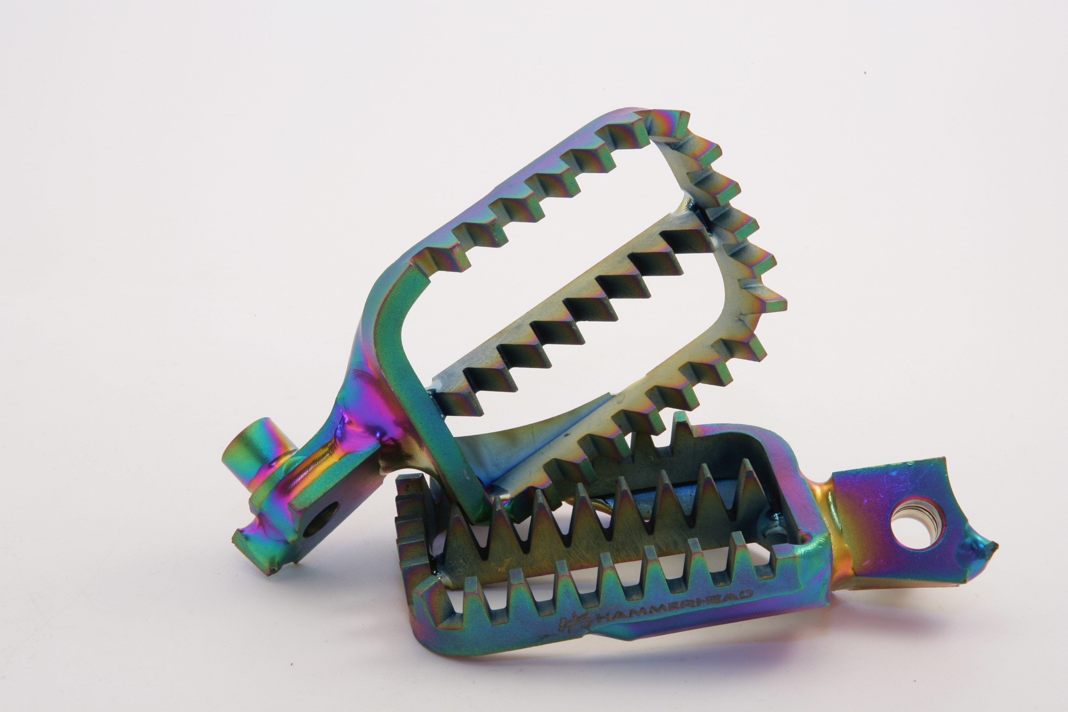 PARAGON Titanium Foot Pegs - KTM 2016-18 (OIL SLICK)